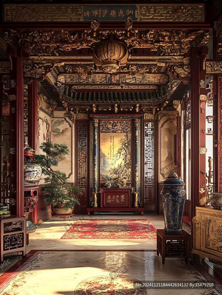 延春阁建福宫陈设