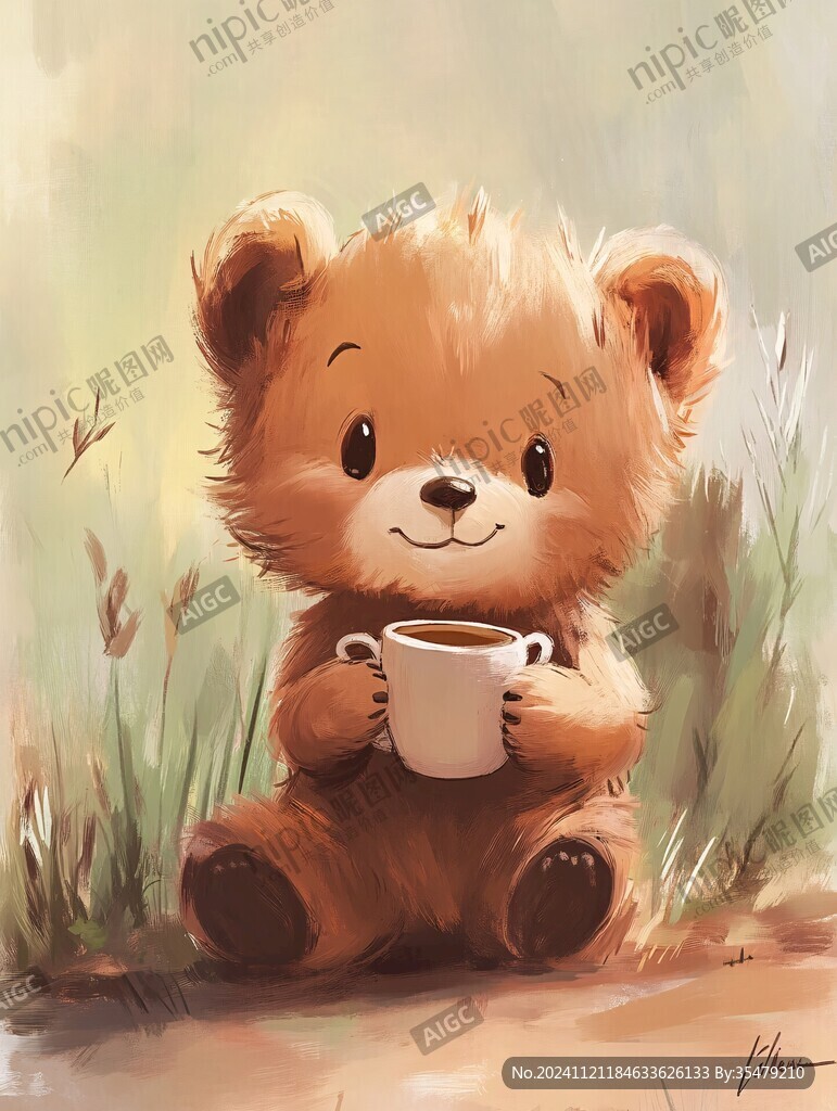 插画小熊