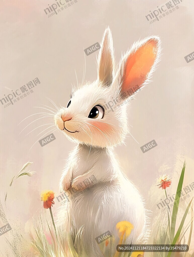 小兔临摹