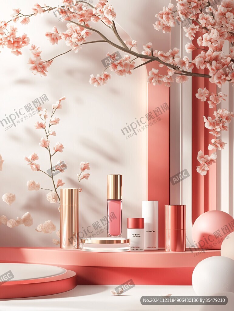 化妆品场景图
