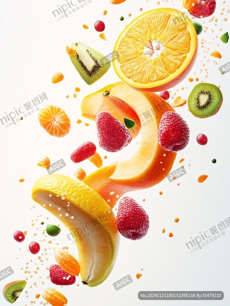 lowpoly水果