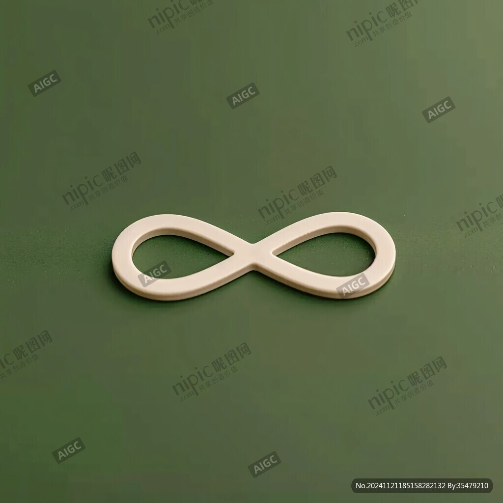 无限大符号摩比斯环