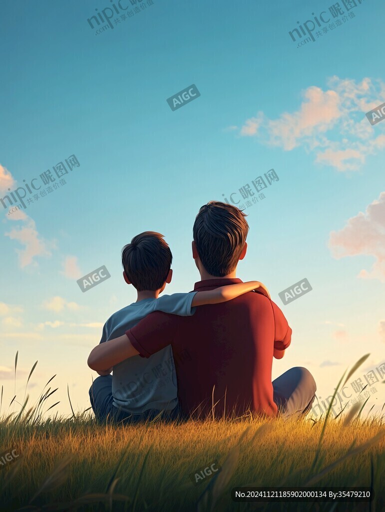 一起看夕阳