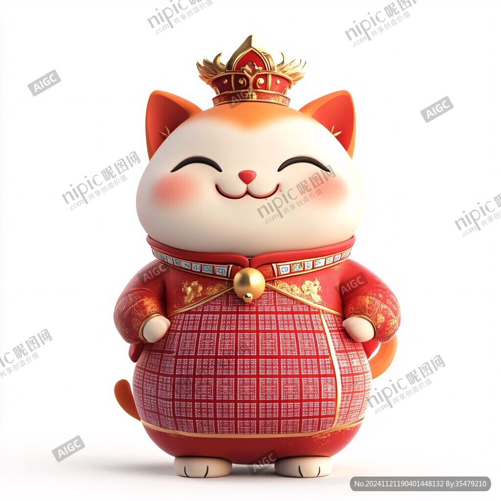 q版招财猫