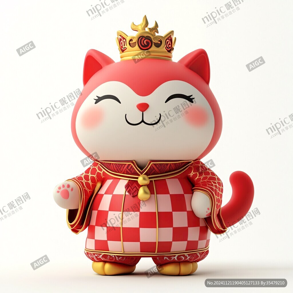 q版招财猫