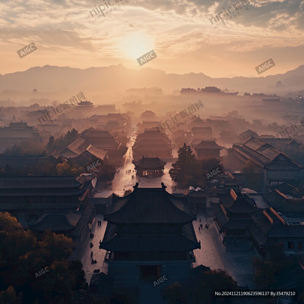 古城晨曦