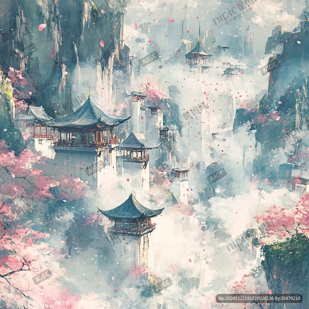 古风仙境天上宫阙