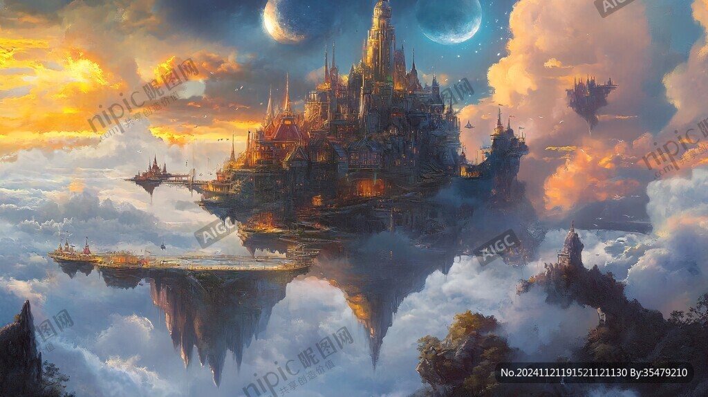 神话风格背景图