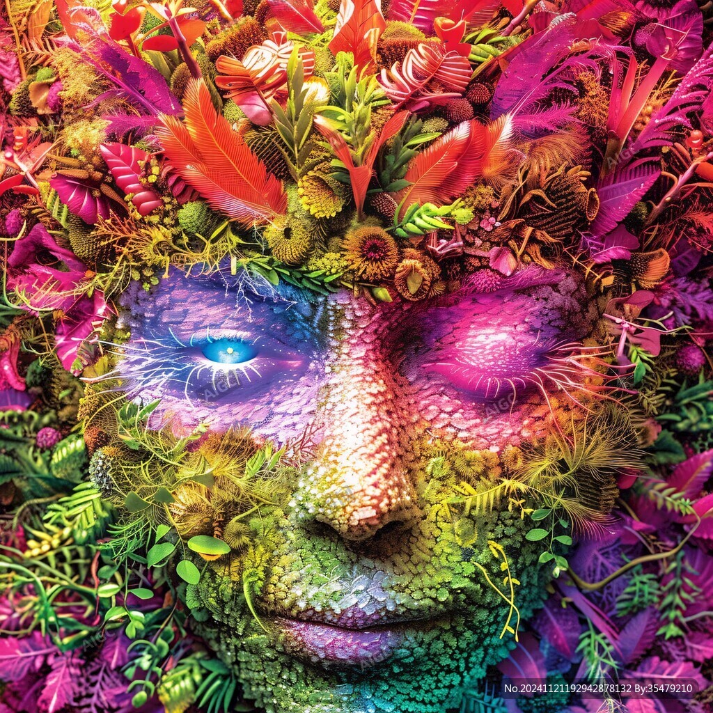 奇幻的造型和色彩