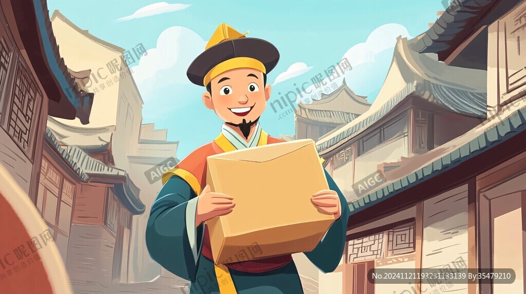 原创状元卡通
