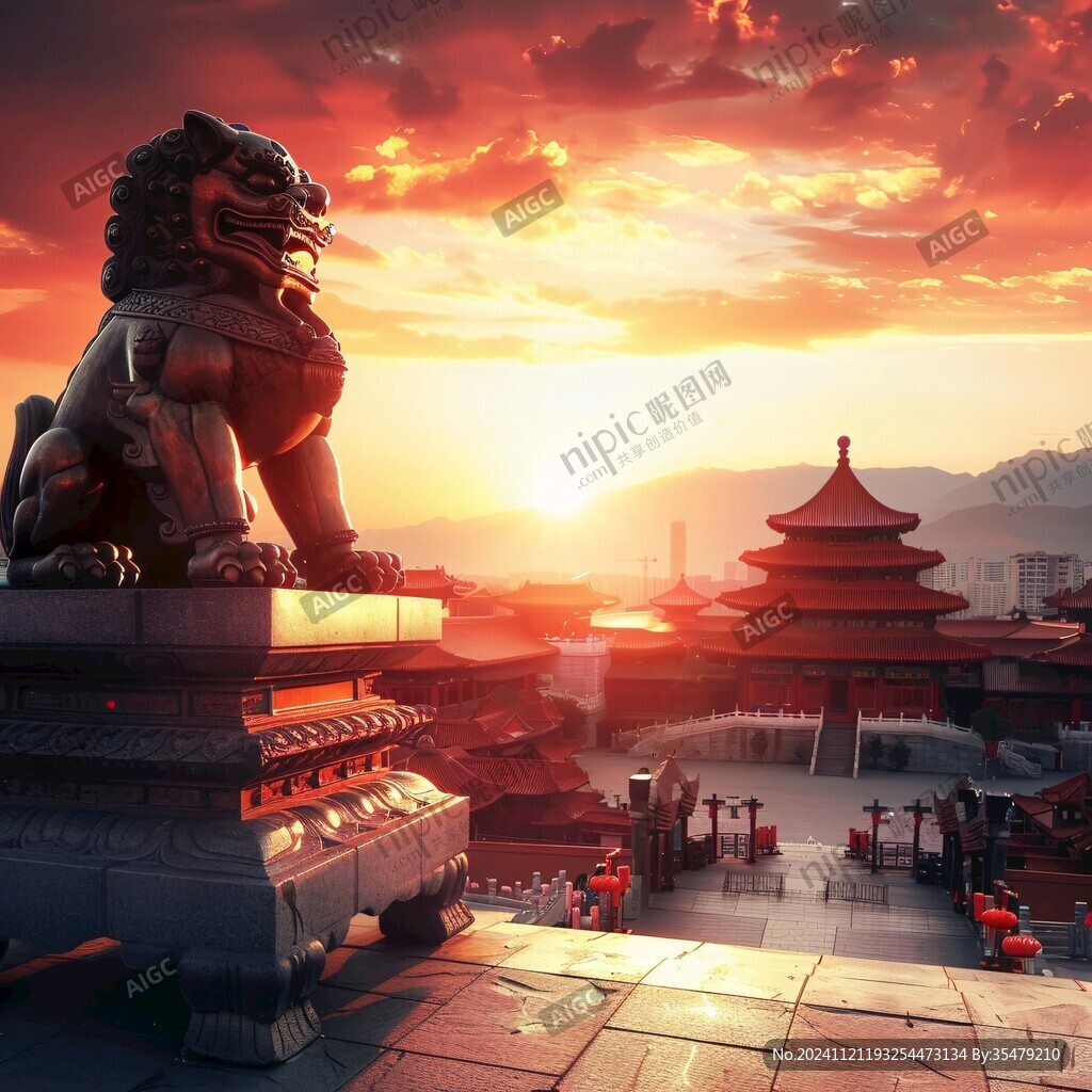 横店插画