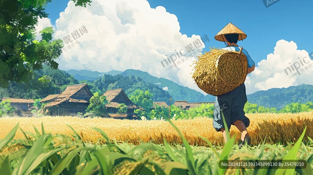 二十四节气之芒种横版
