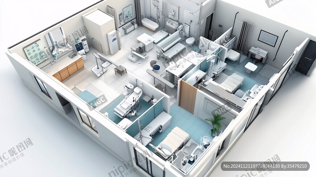 病房3dsmax