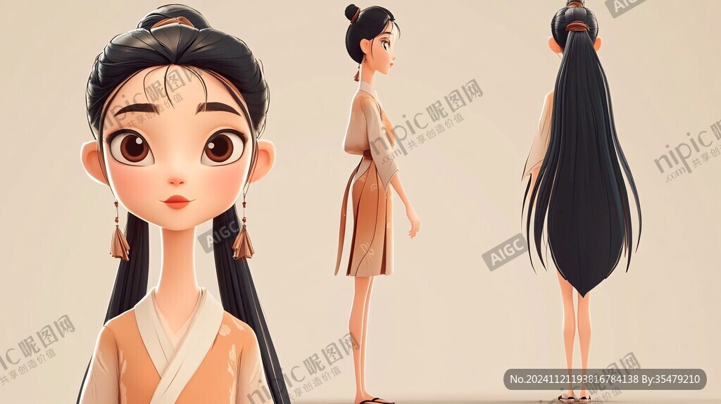 仿3d卡通形象