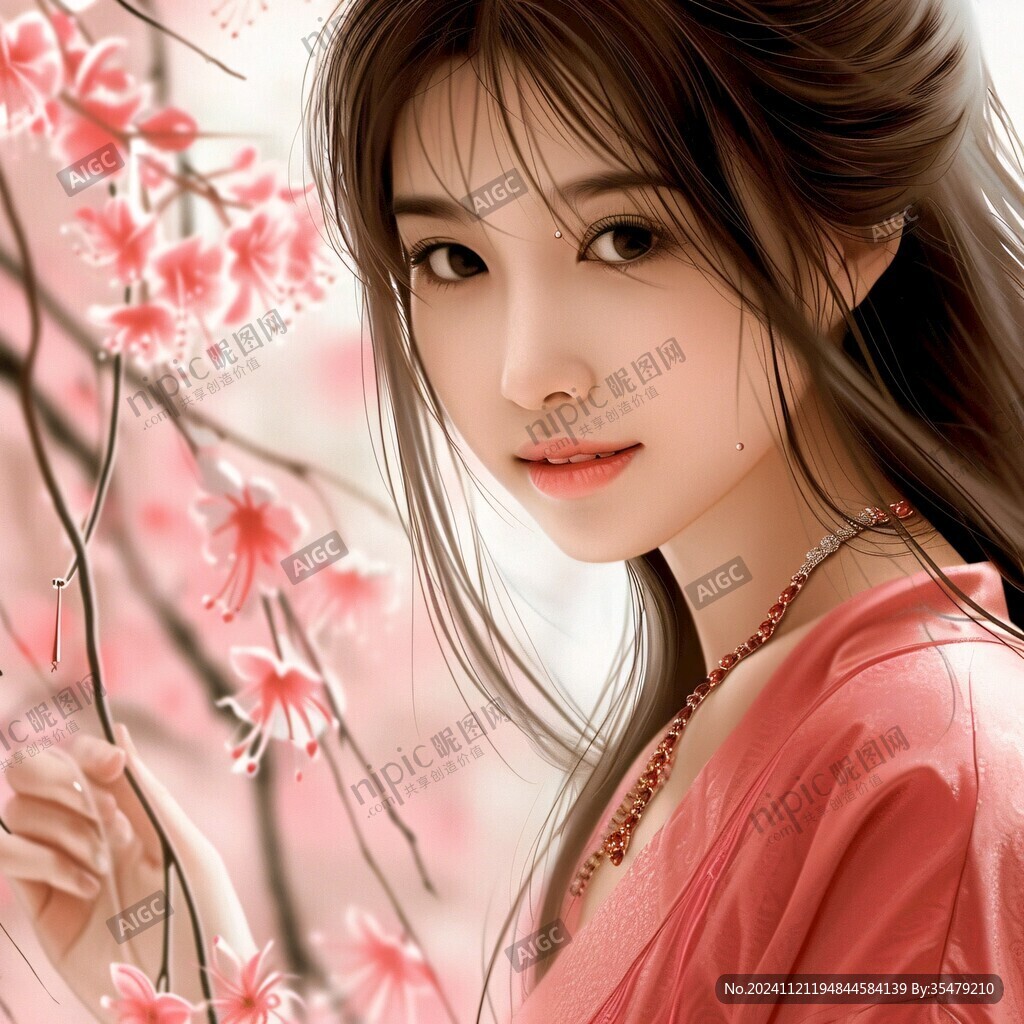 鼠绘古代美女
