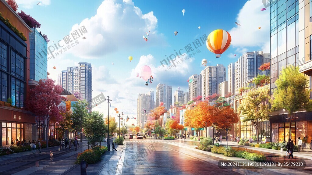 地产城市大场景