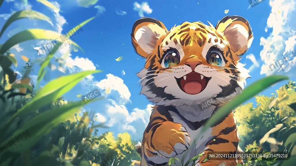 原创萌虎形象