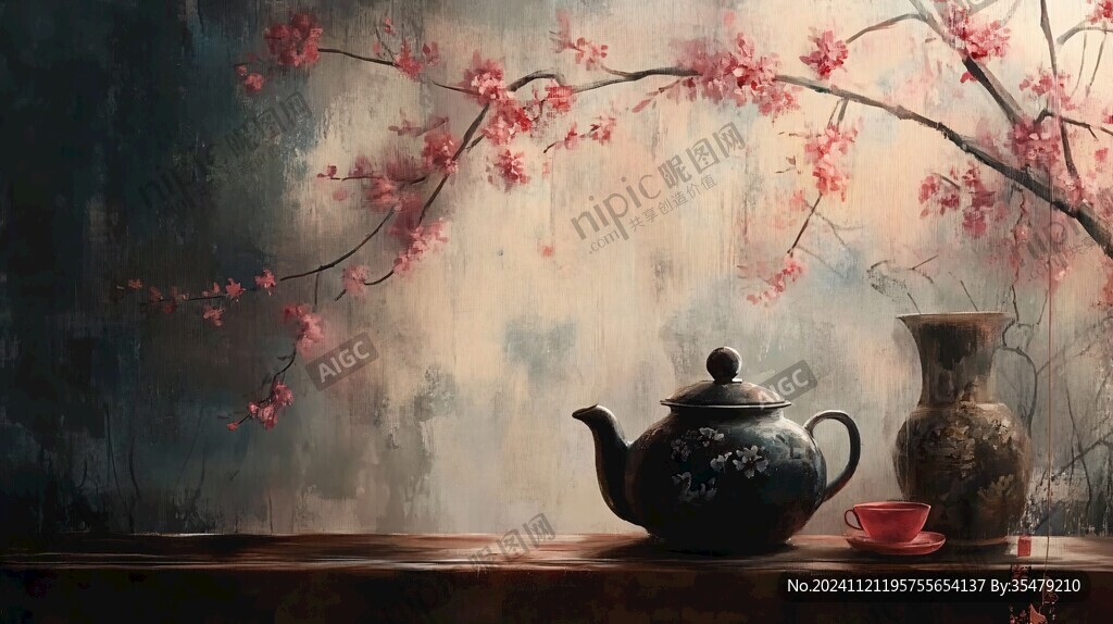 茶壶画