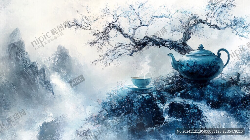 茶壶山水