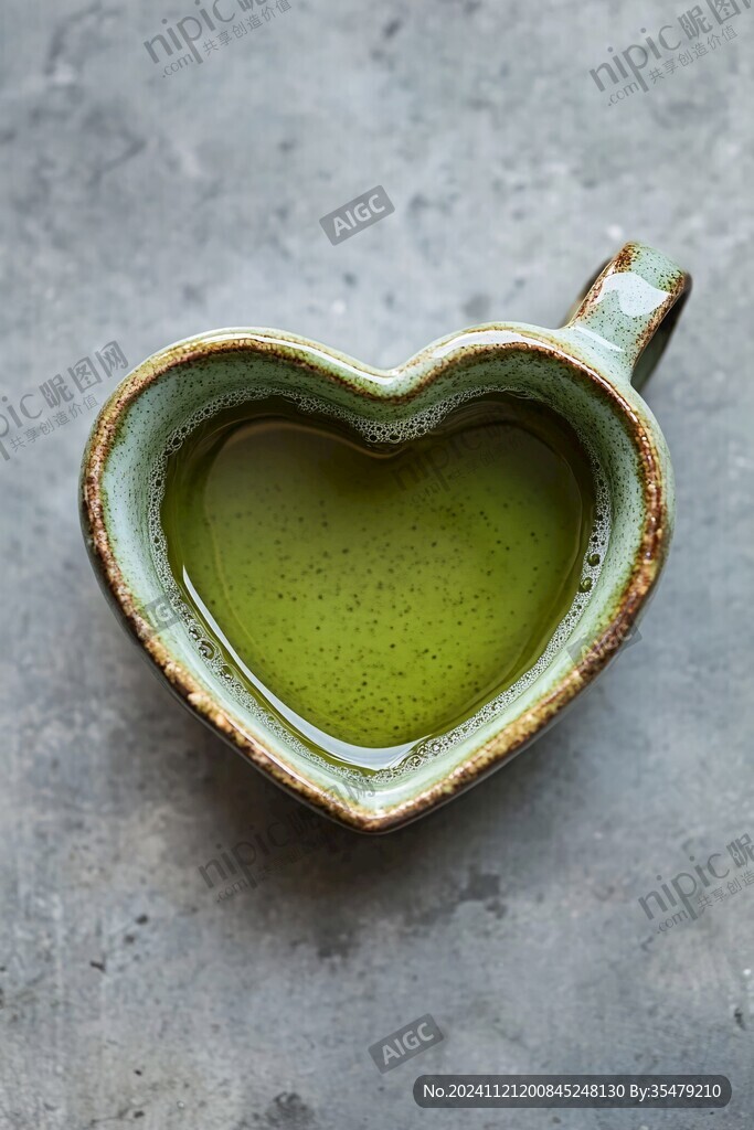 爱心茶水