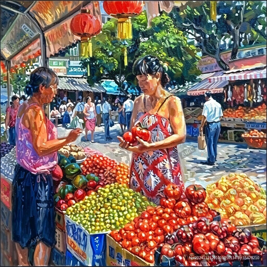 民国卖水果