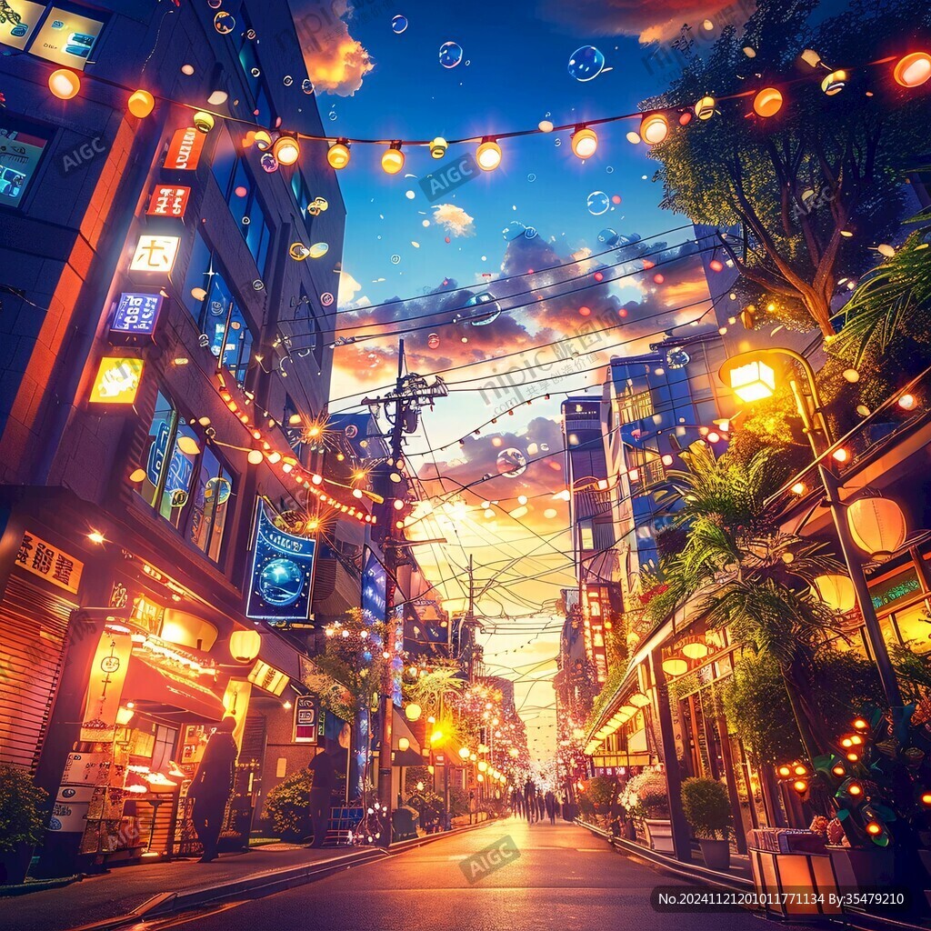梦幻创意步行街