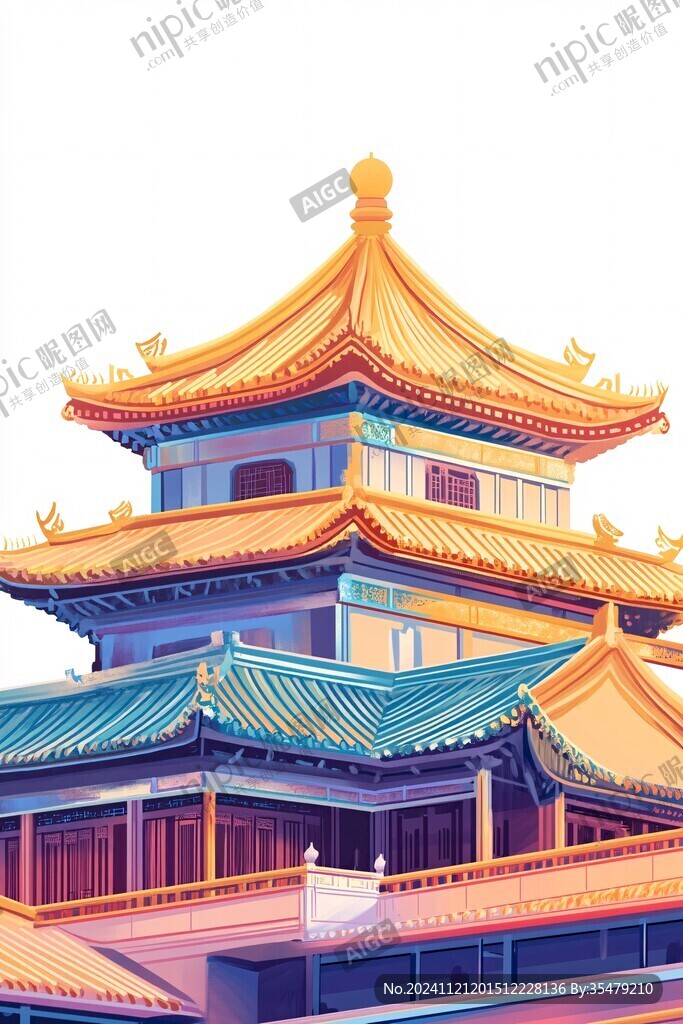 波普风古建筑