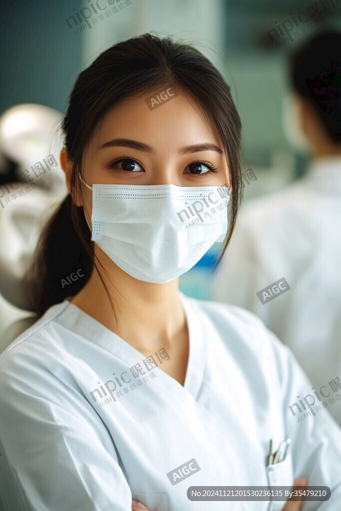 口罩模特