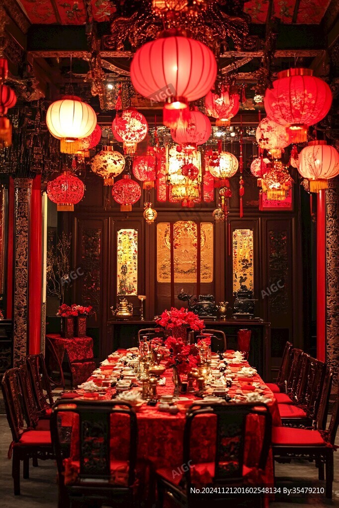 喜堂场景