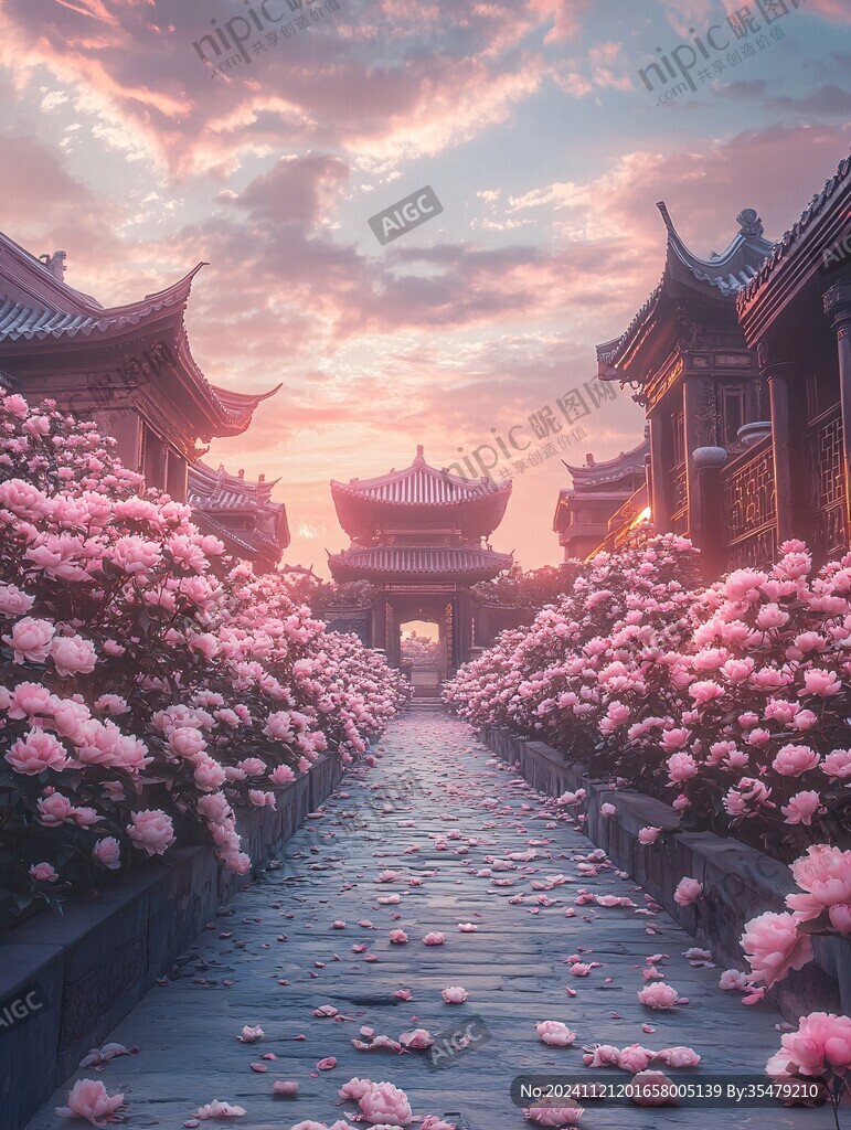 花舞天阶