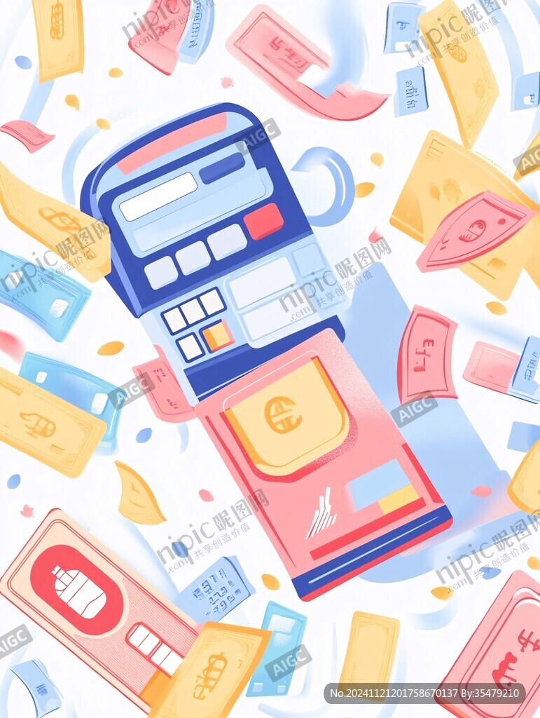 金融插画