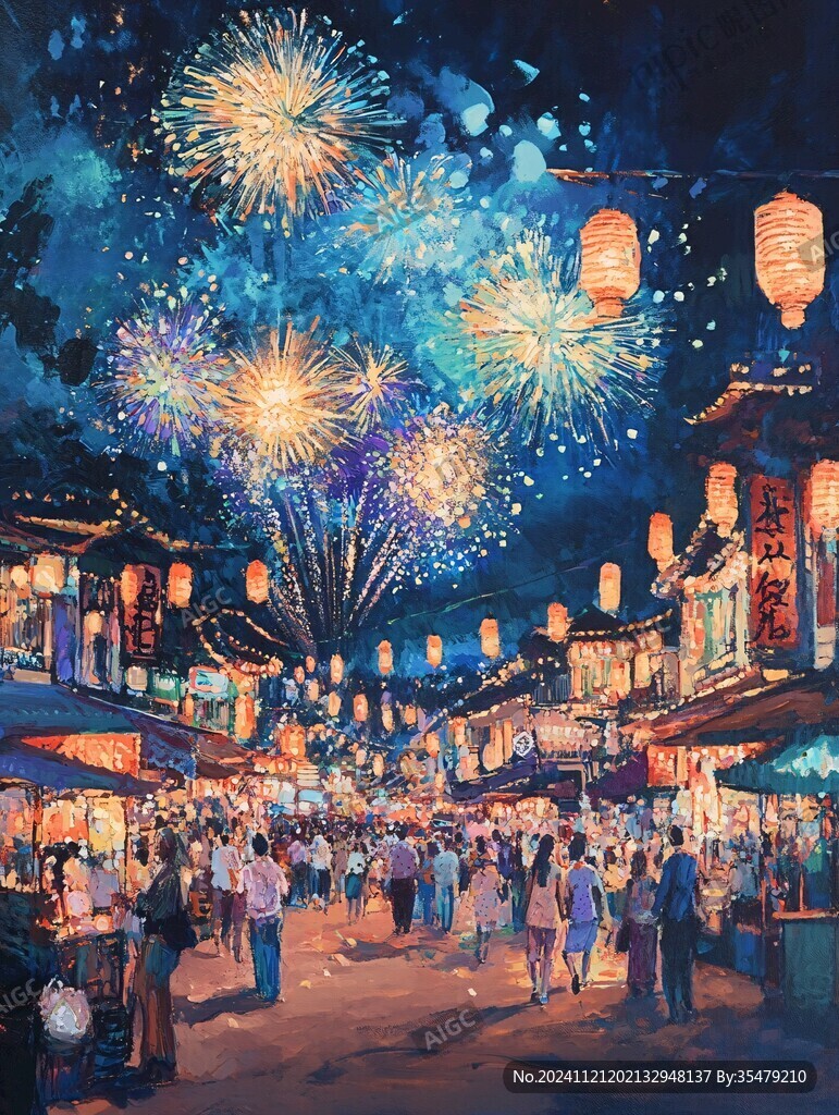 横店插画