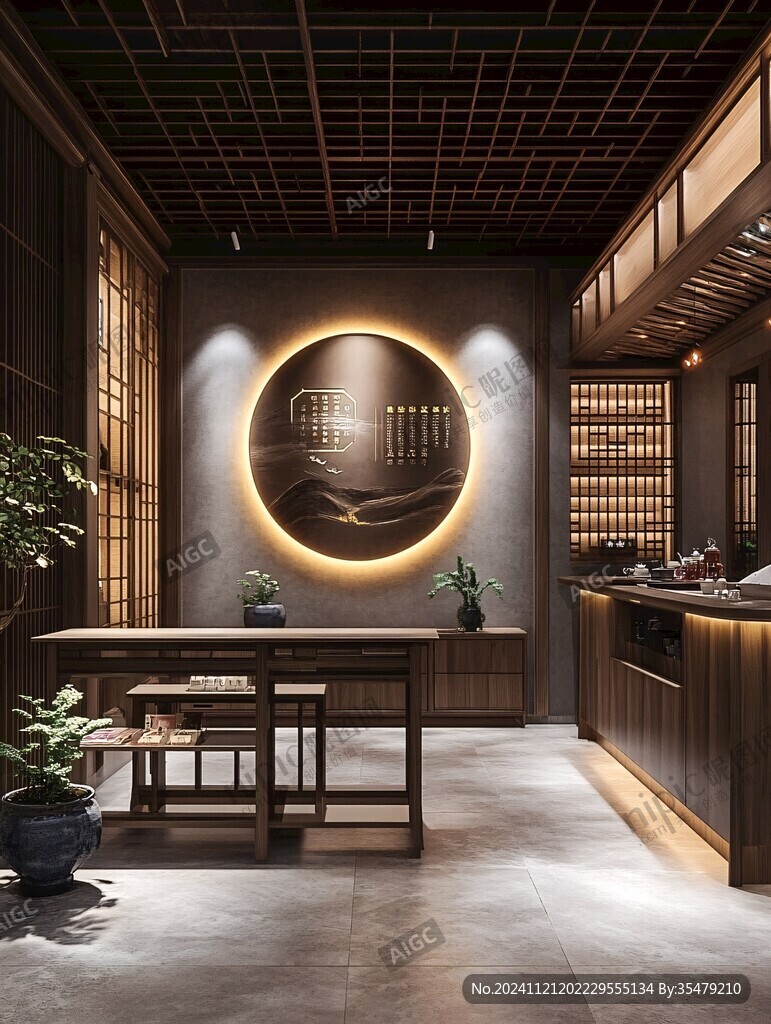 现代茶馆茶室