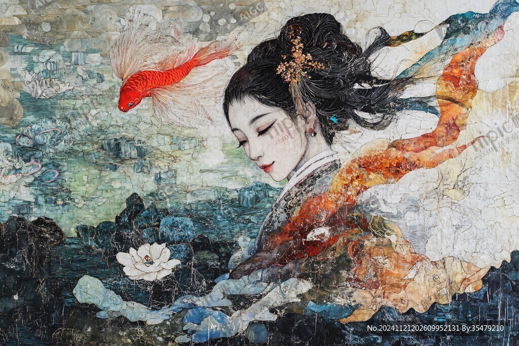 画意虞姬