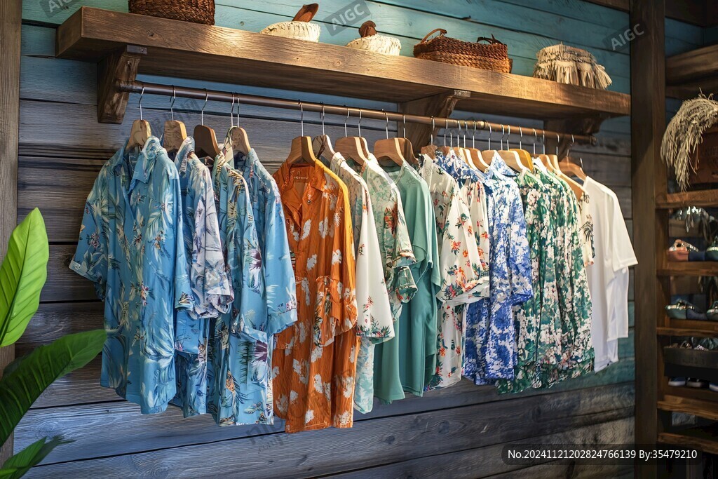 扎染服装店