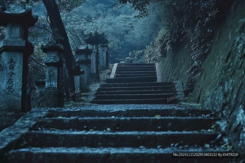 唯美台阶小路