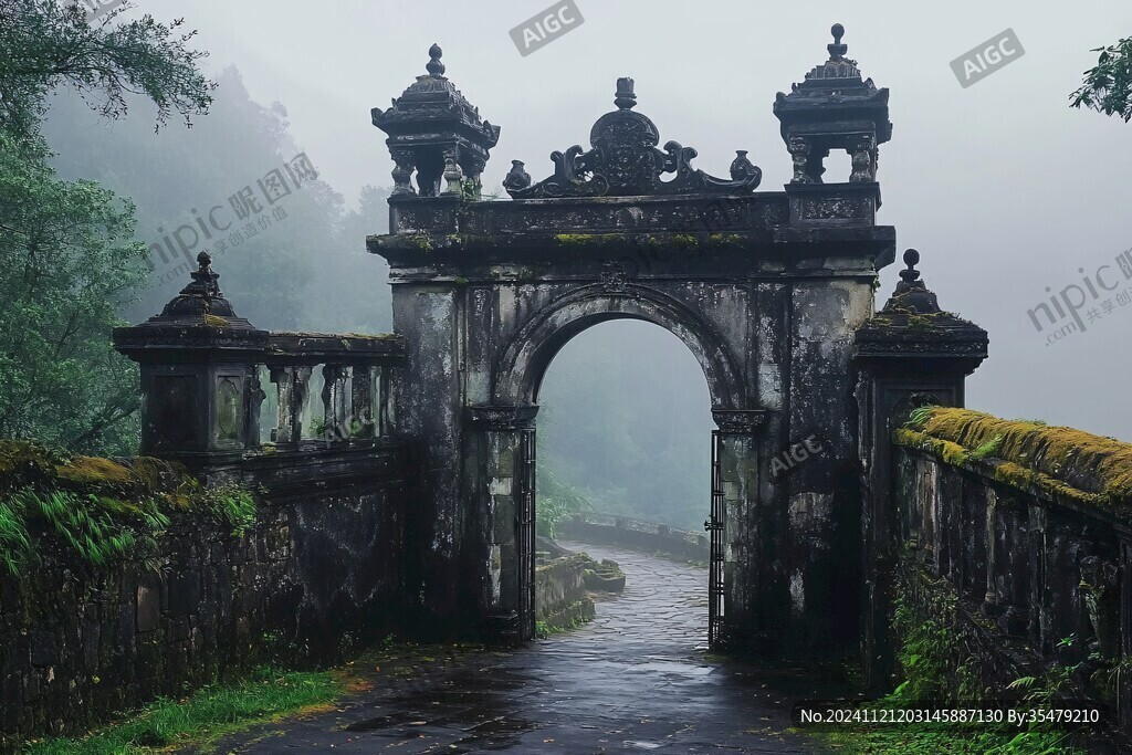 拱形山门