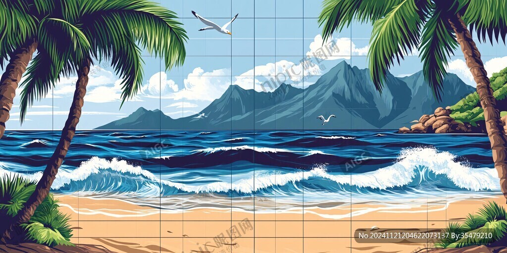 海景壁画