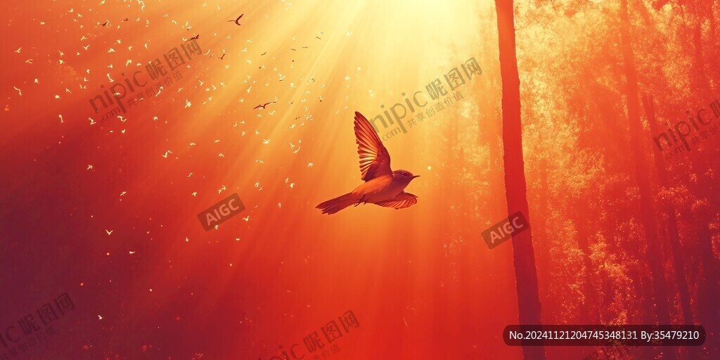 阳光与海鸥