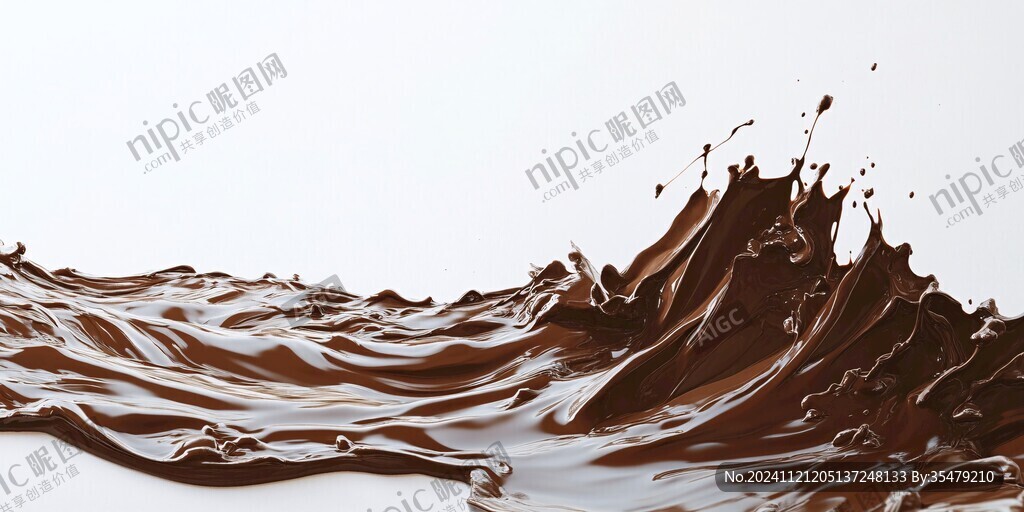 流动的巧克力