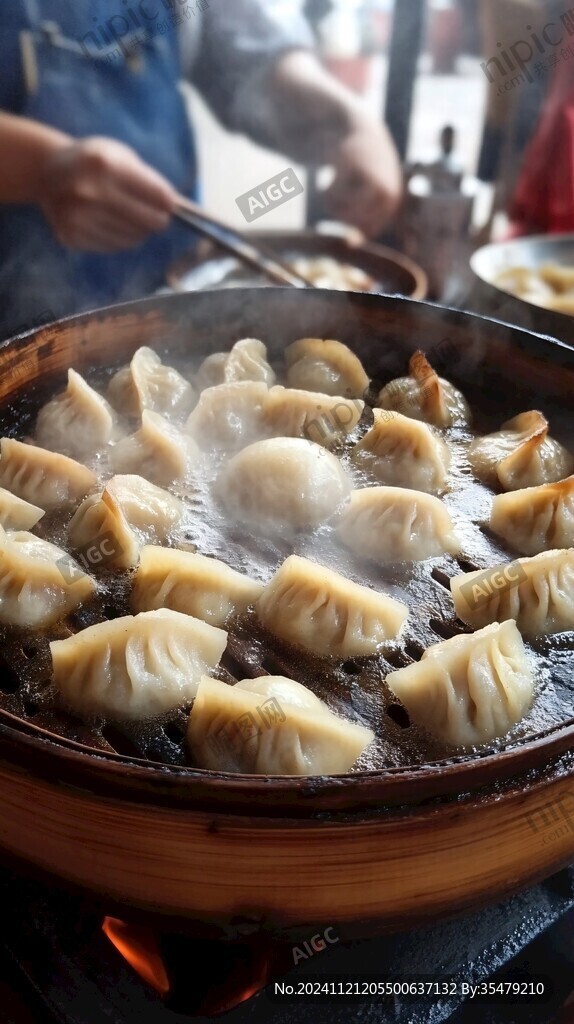 大锅水饺