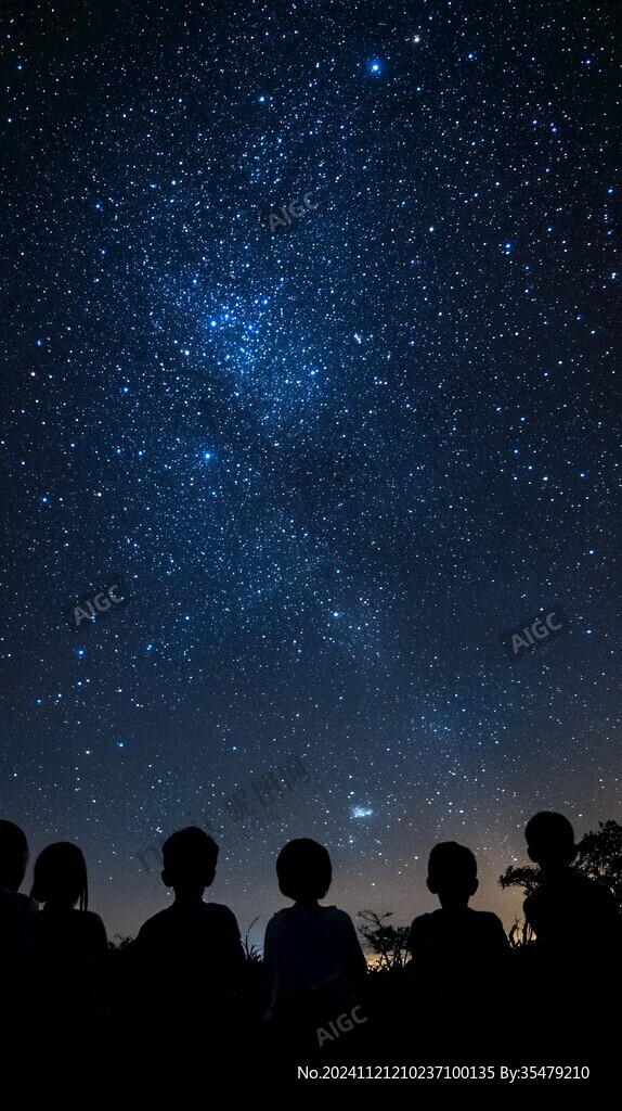 遥望繁星