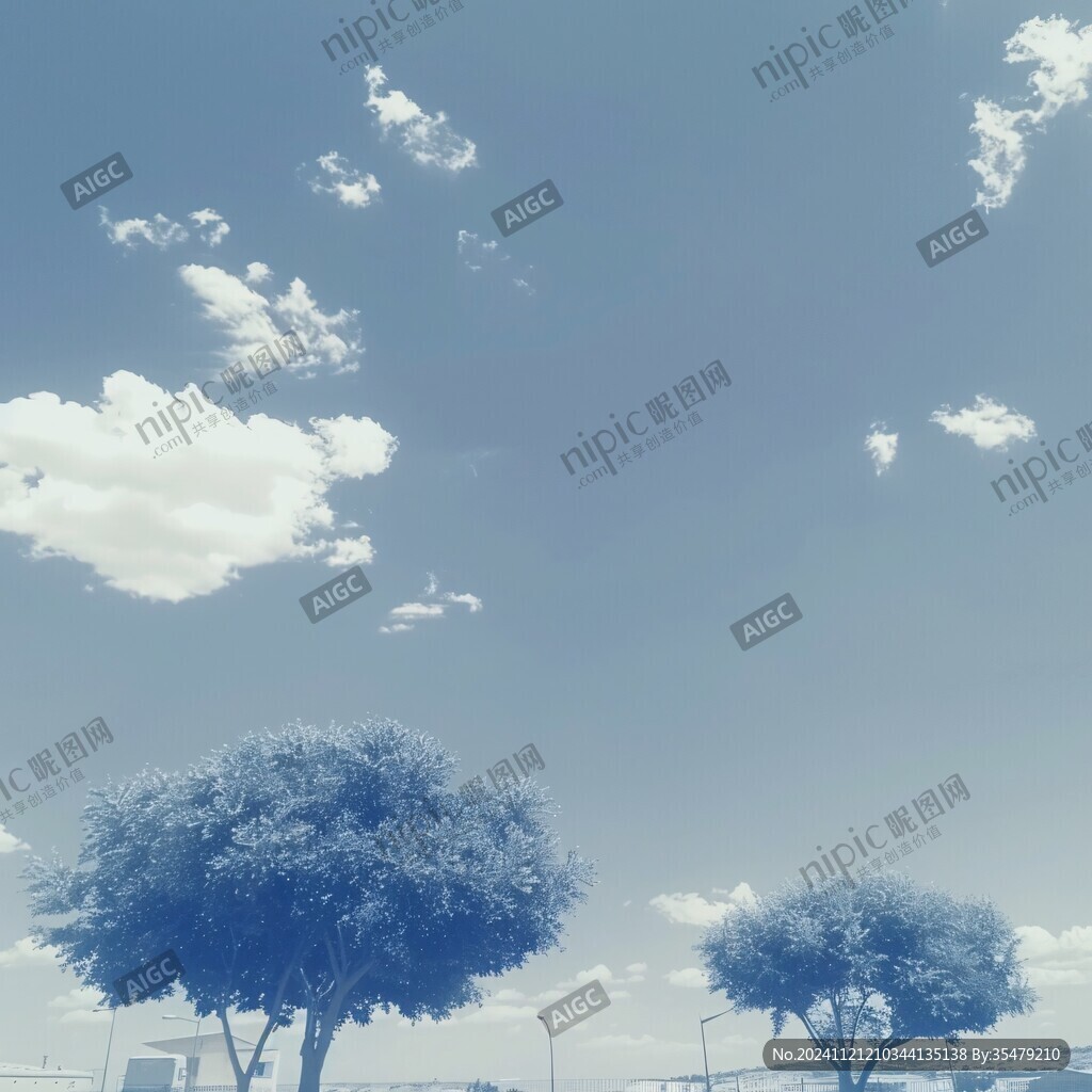 天空槐树