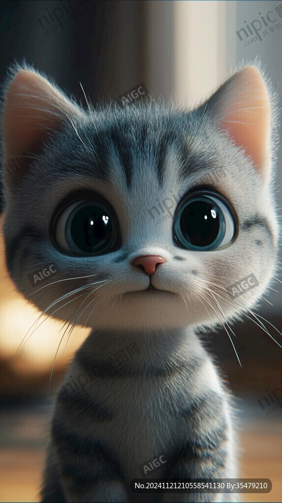 3d卡通猫咪