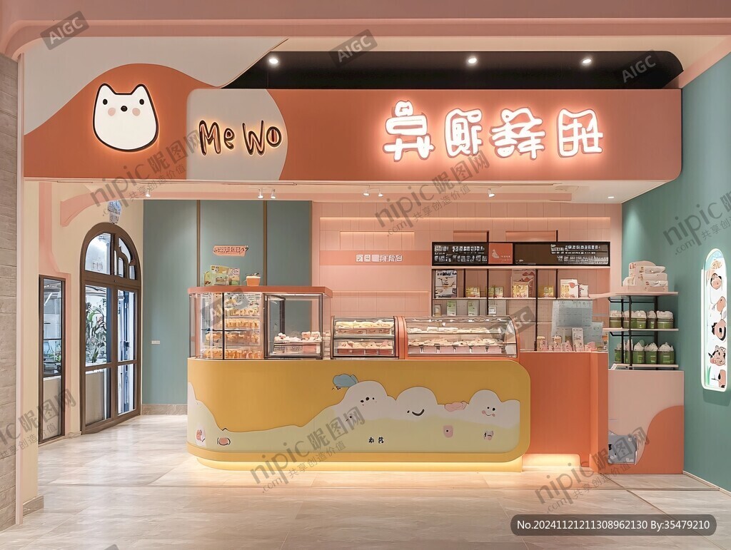 零食店门头设计