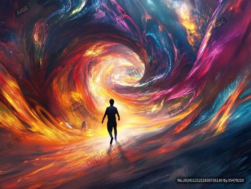 绚丽智慧背景