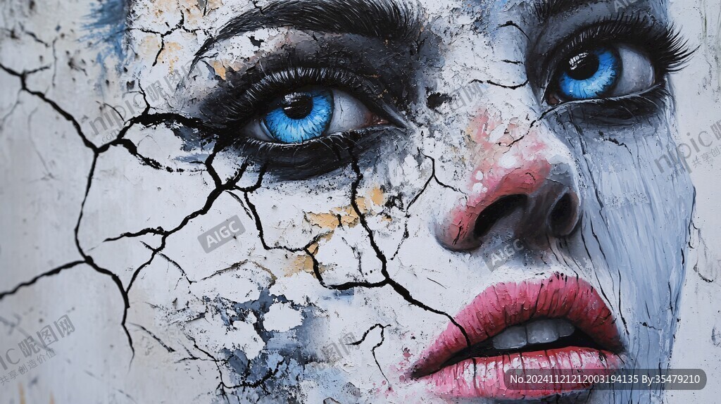 新颖新锐创意艺术绘画