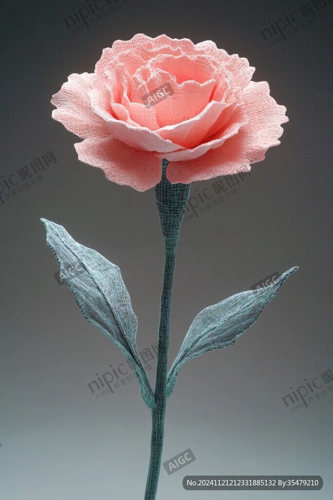 3d立体唯美花卉