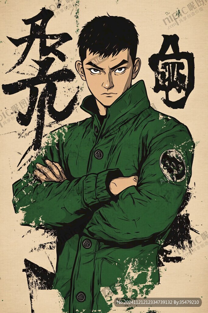 青春题材漫画人物