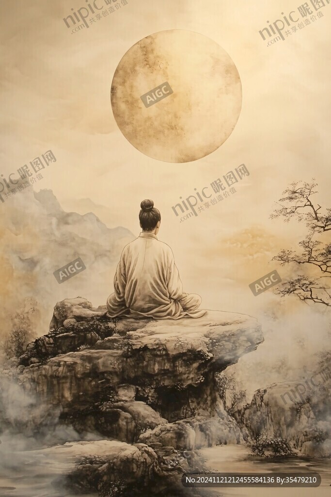 孤独行者打坐